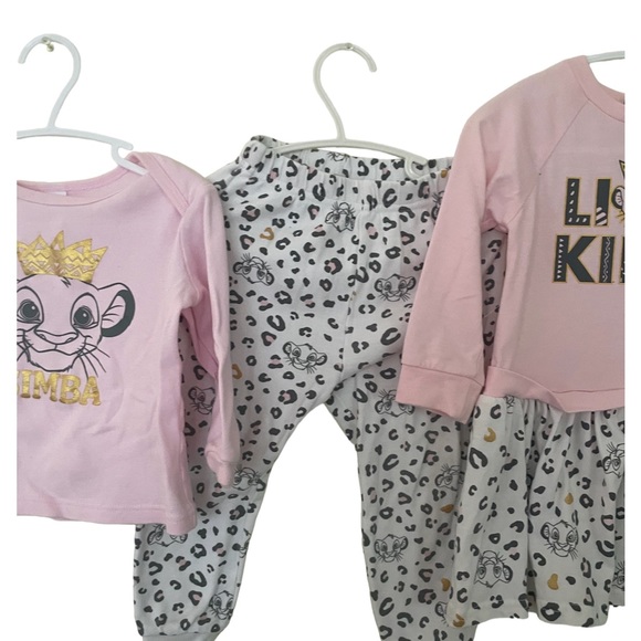 GUC Disney Lion King Dress, Shirt, Leggings Set 18-24M - Picture 4 of 6